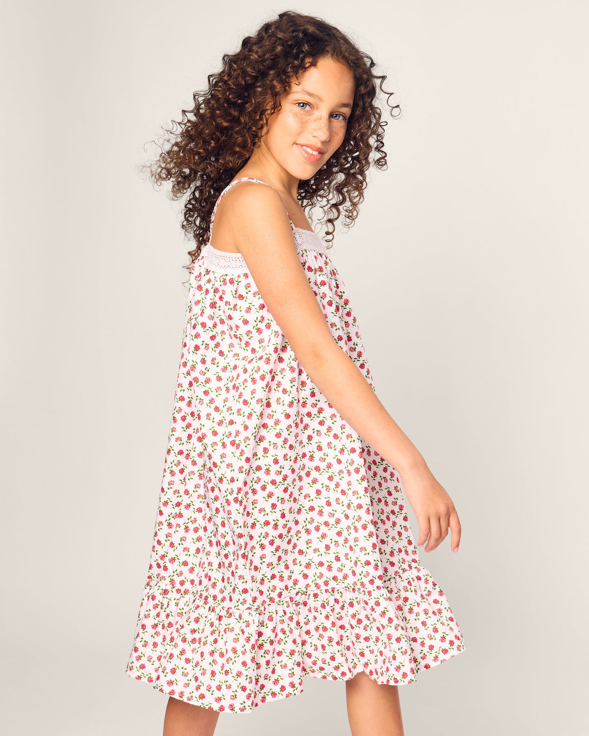 Girl’s Lily Nightgown in Petite Petals