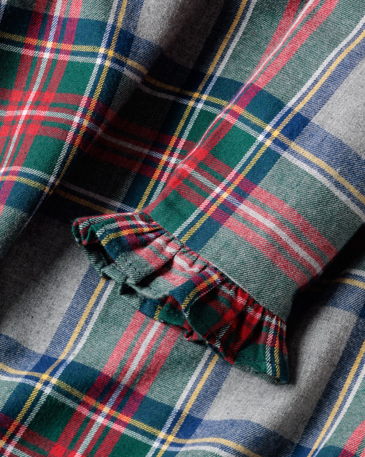 Girl's Brushed Cotton Scarlett Nightgown in Westminster Tartan
