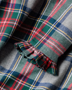 Girl's Brushed Cotton Scarlett Nightgown in Westminster Tartan