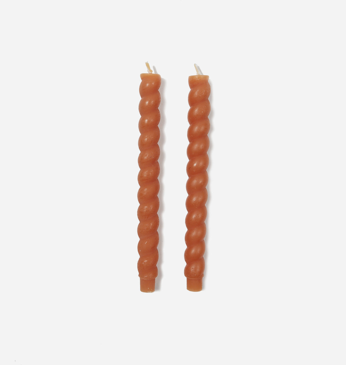 Braided Taper Candle S/2