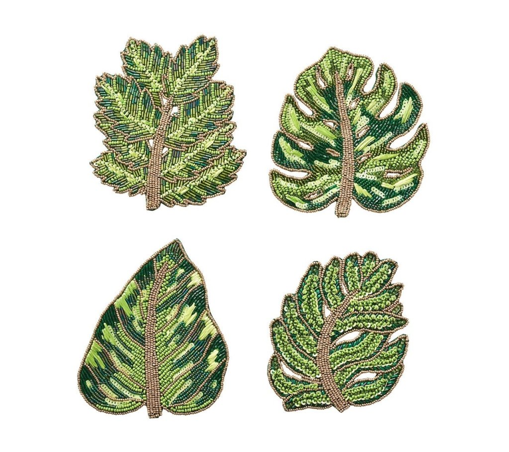 Kim Seybert Laurel Drink Coasters - Thumbnail 4