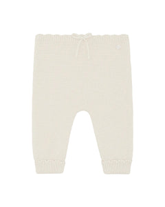 Coen Cotton Baby Trouser in Milky White