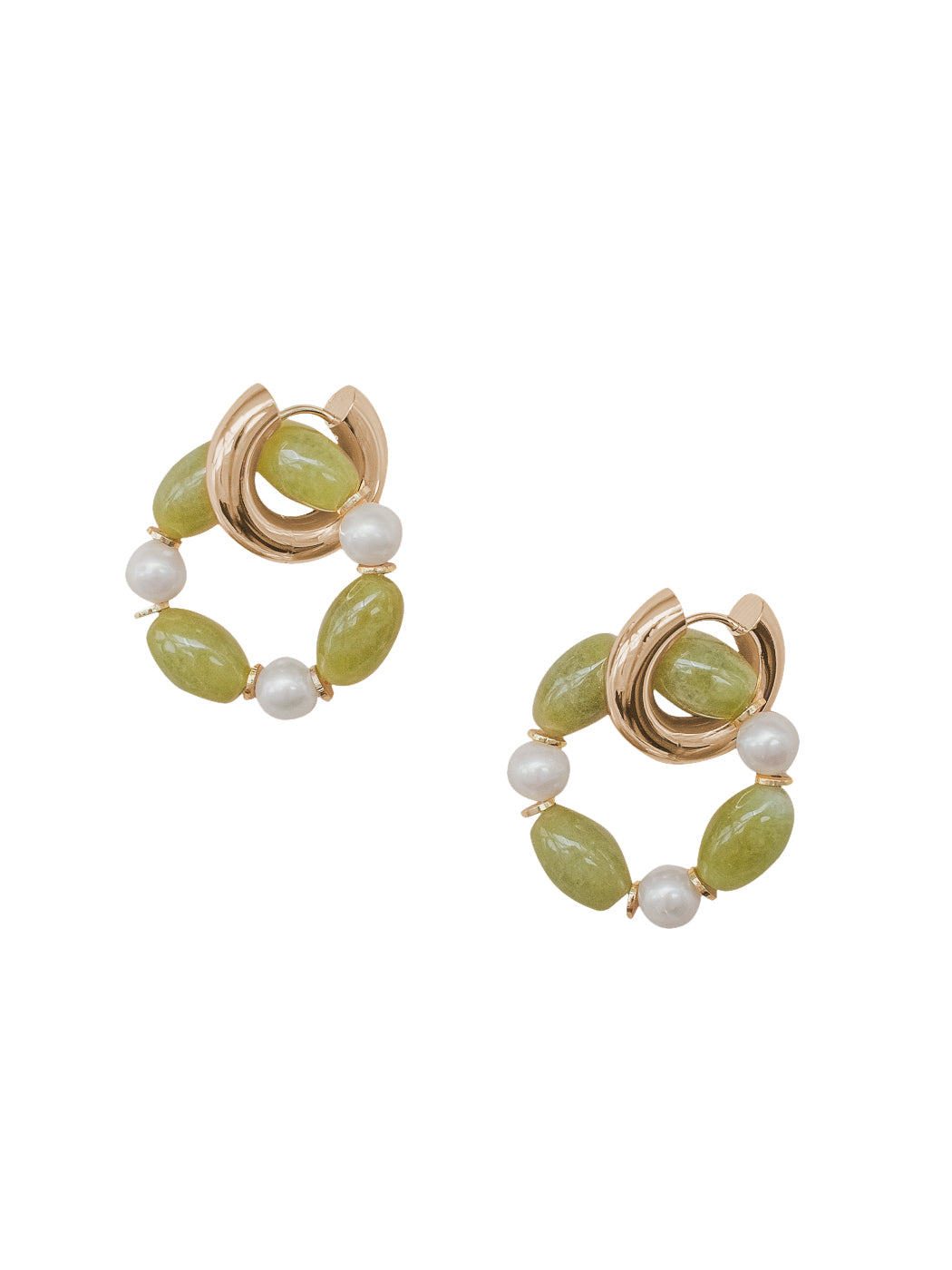 Colbie Earrings in Green