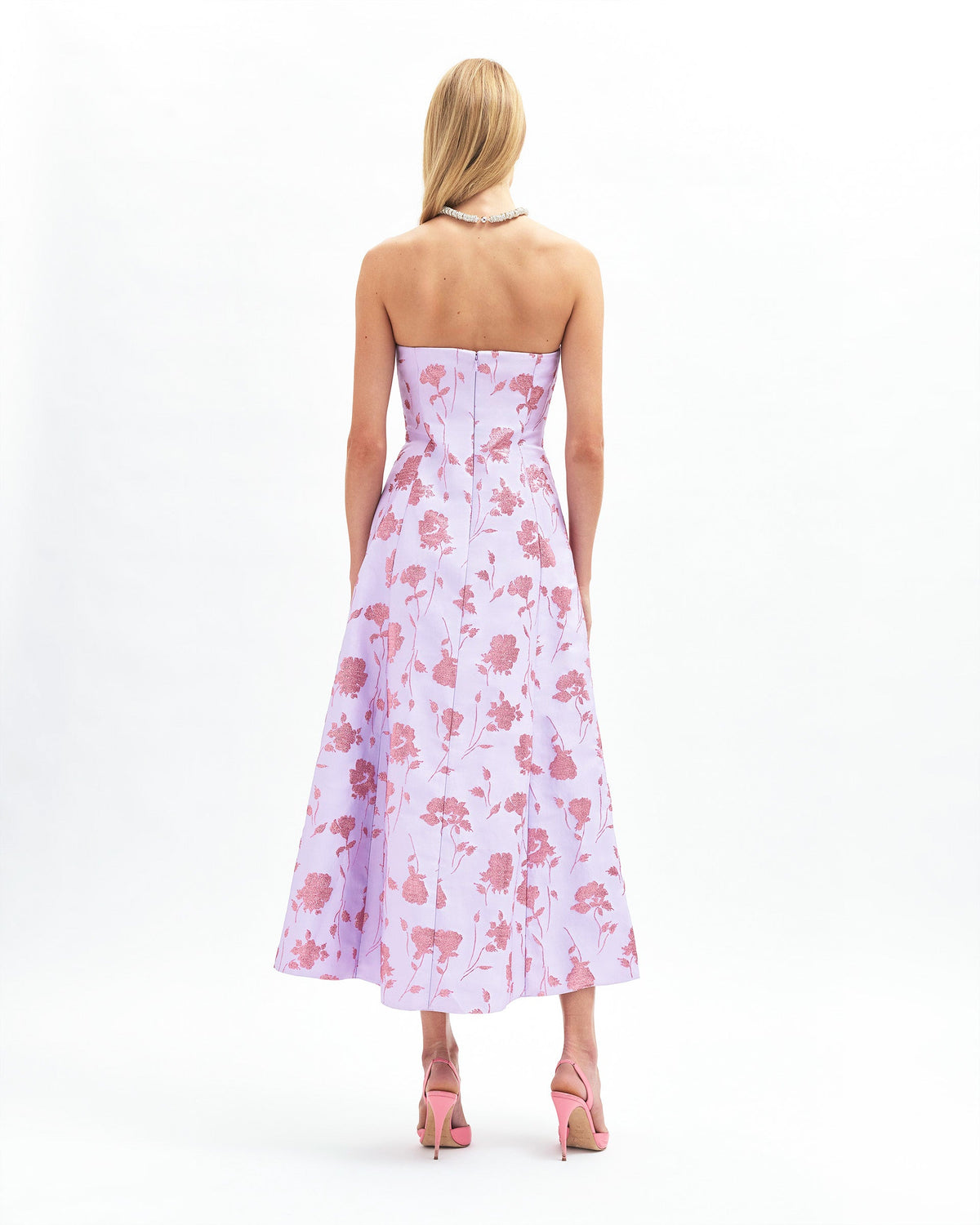 Colette Dress in Lilac Multi