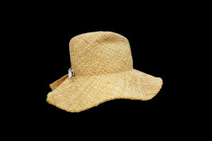 Commando Hat in Natural/White