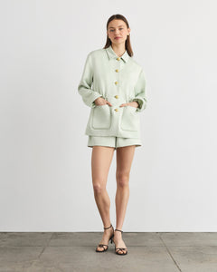Conrad Jacket in Light Seaglass