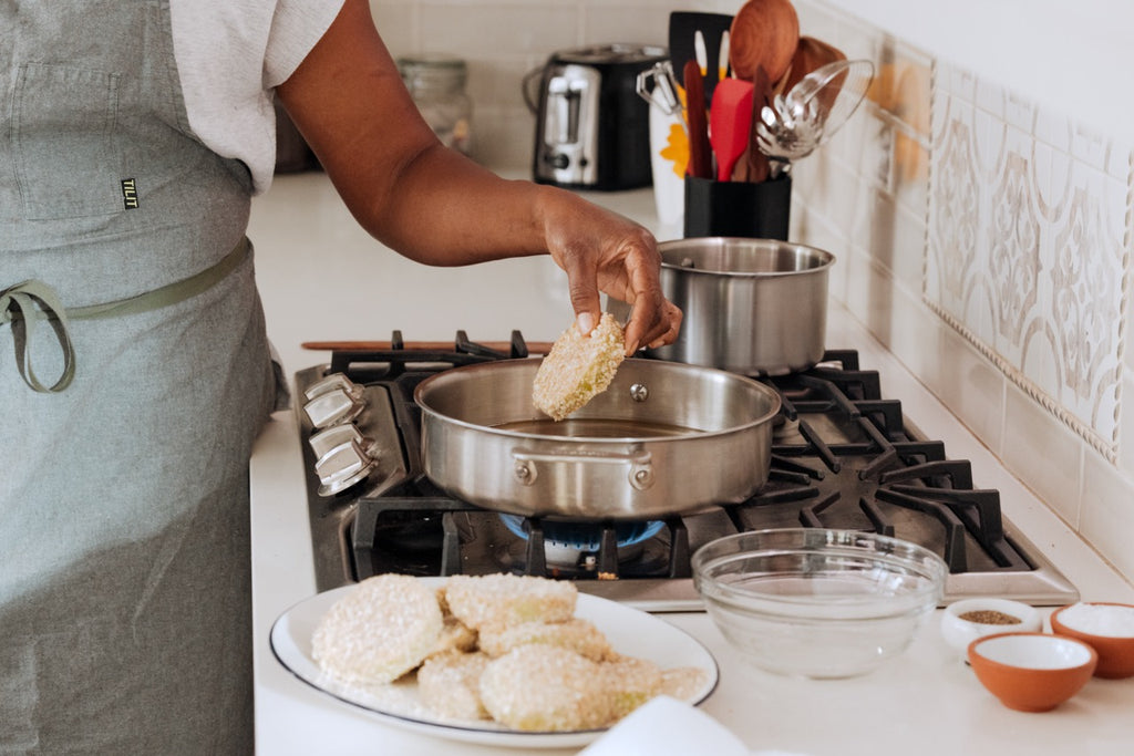 Stainless Clad Saucepan in 2 QT