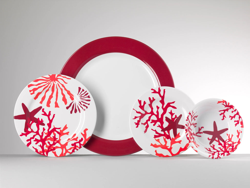 Corallo Melamine Salad Plate