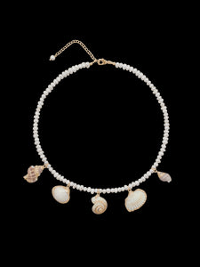 Coral Necklace in Multi