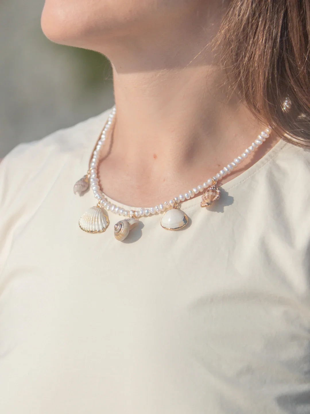 Coral Necklace in Multi