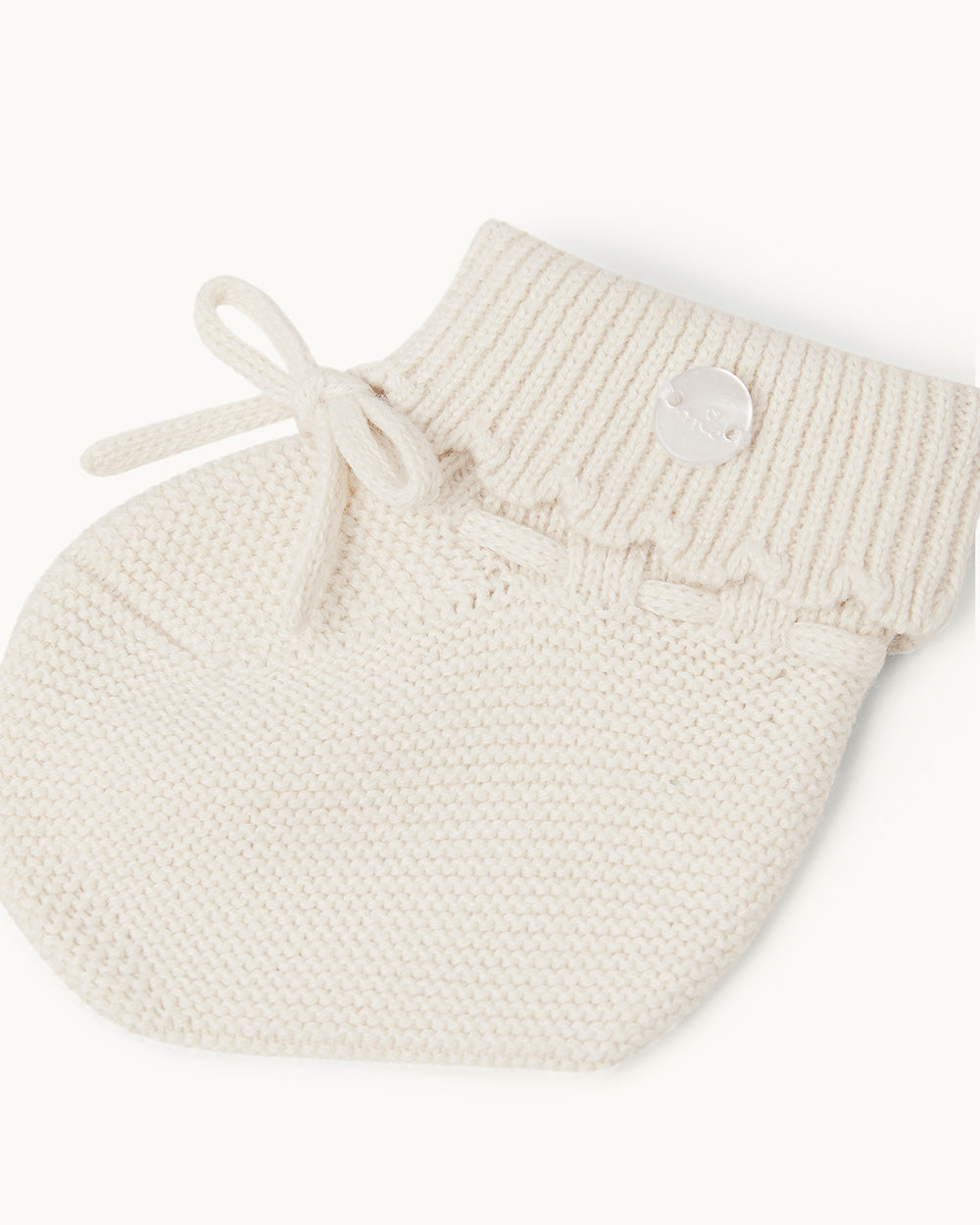 Cordell Cotton Booties in Milky White