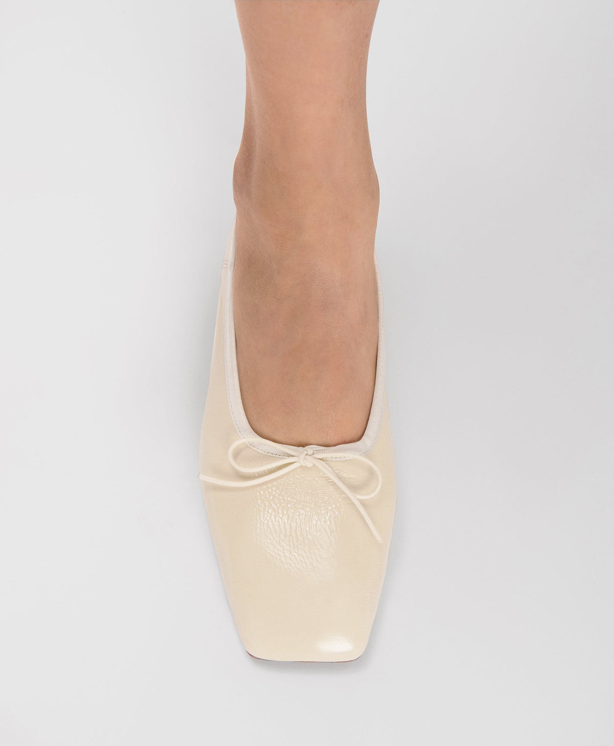 Square Toe Ballerina - on model