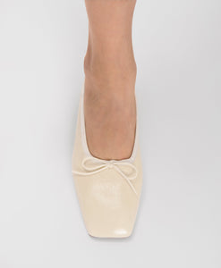 Square Toe Ballerina - on model