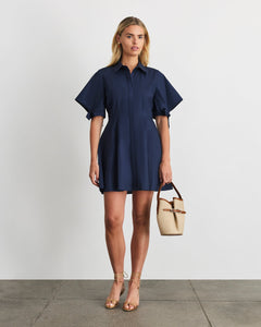 Corinna Dress in Maritime Blue