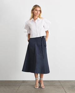Corinna Top in Optic White