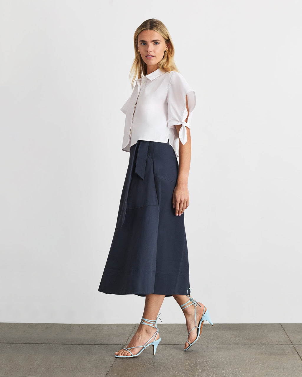 Corinna Top in Optic White
