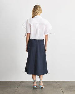 Corinna Top in Optic White