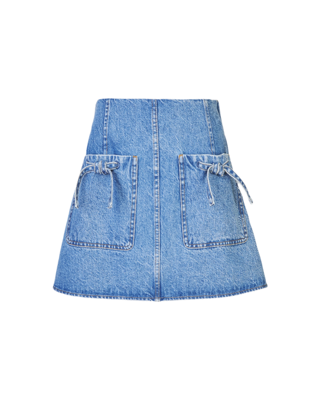 Cory Skirt in Medium Indigo Blue
