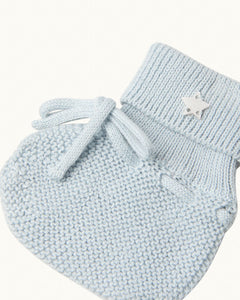 Cordell Cotton Booties in Blue