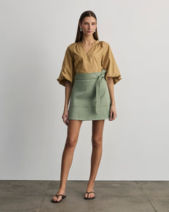 Courtney Skirt in Pistachio