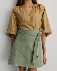 Courtney Skirt in Pistachio
