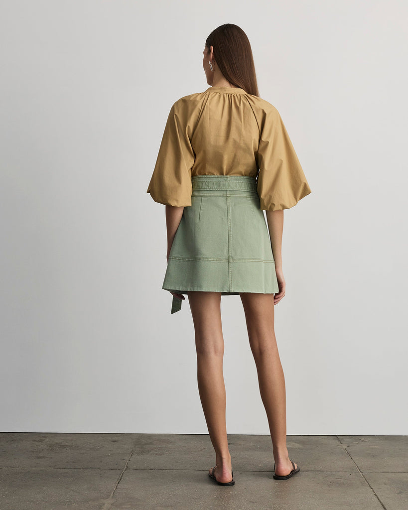 Courtney Skirt in Pistachio