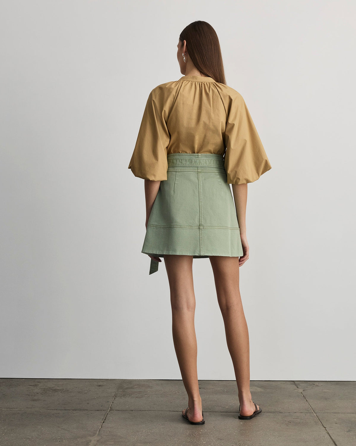 Courtney Skirt in Pistachio