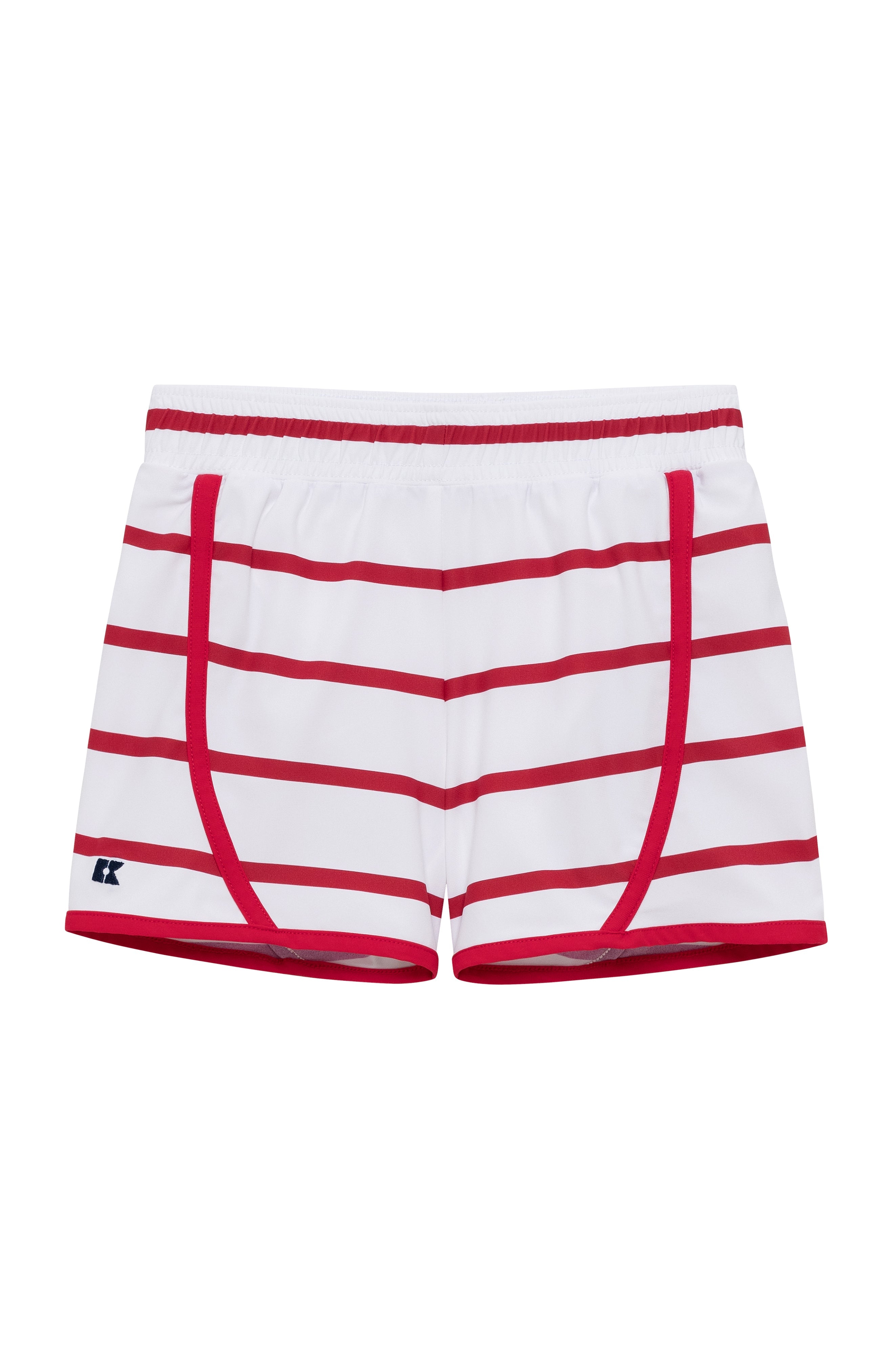 Tennis Super Shorts in Red & White