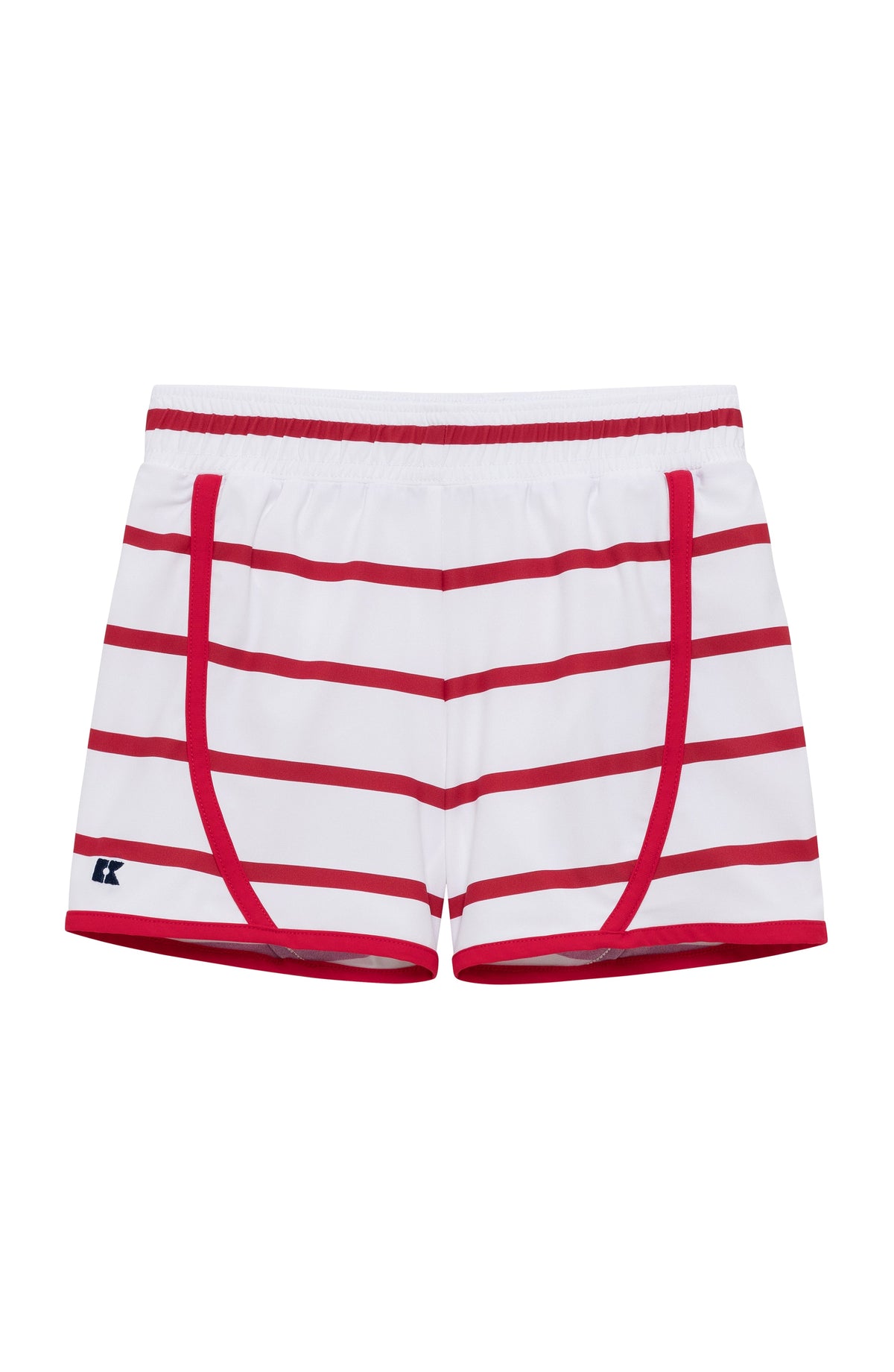 Tennis Super Shorts in Red & White