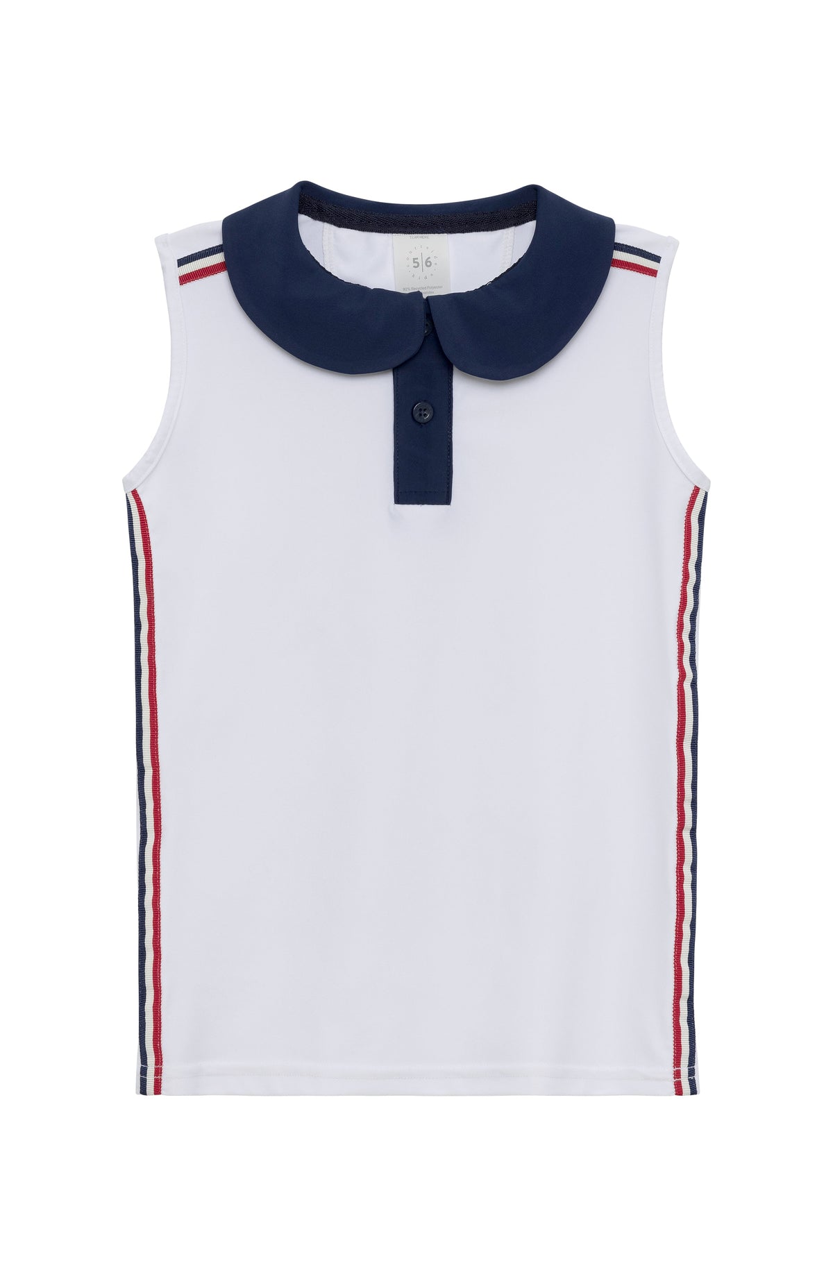 Girly Girl Tank in Liberty White with Ribbon