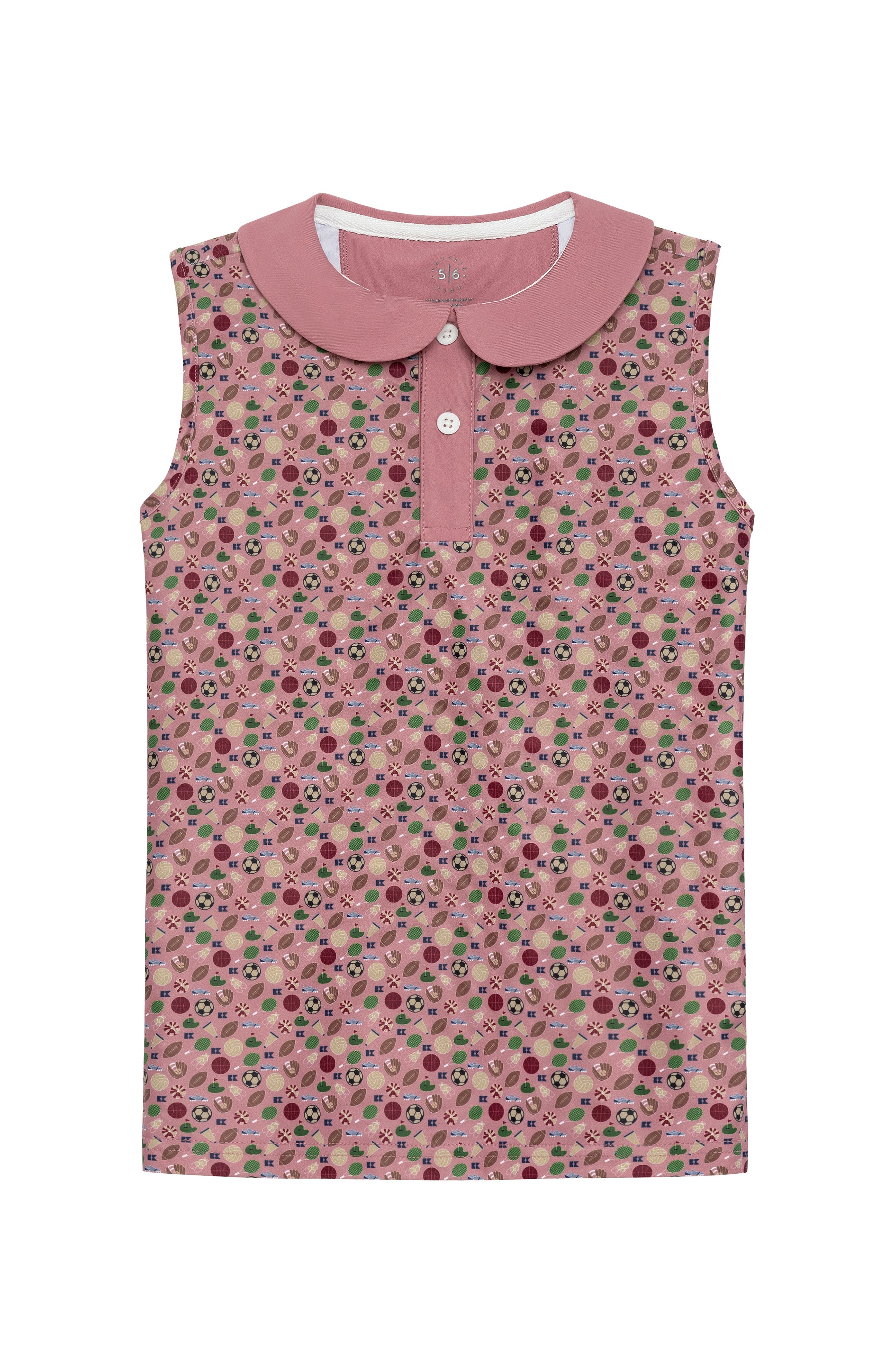 Girly Girl Tank in Champions Print