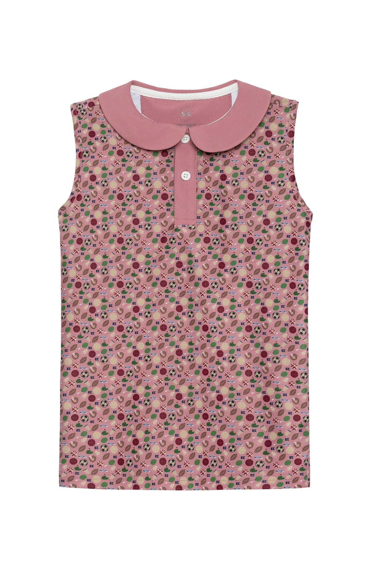 Girly Girl Tank in Champions Print