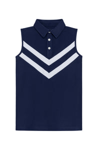 Cheer Top in Navy