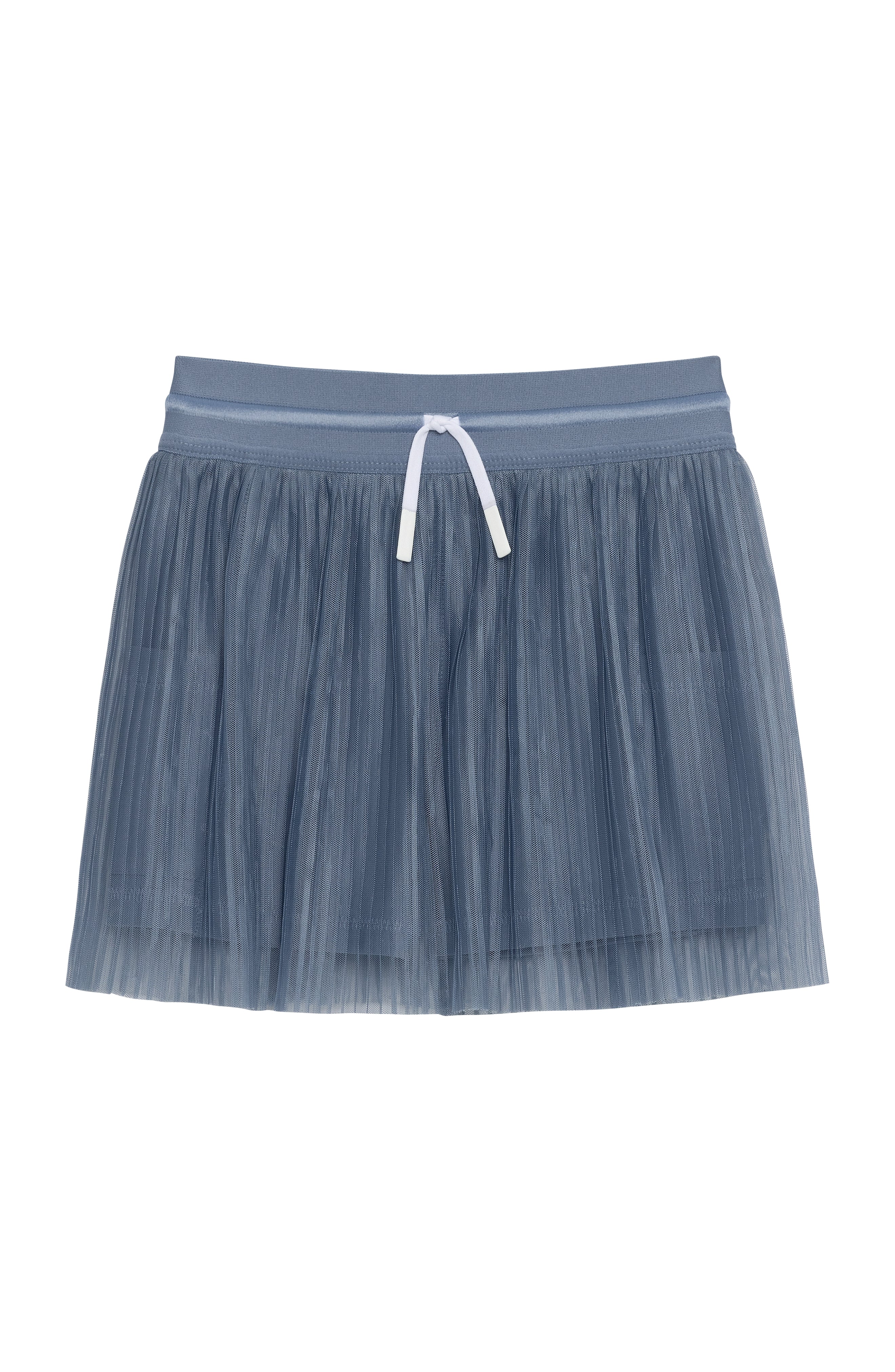 Pleated Skort in Slate