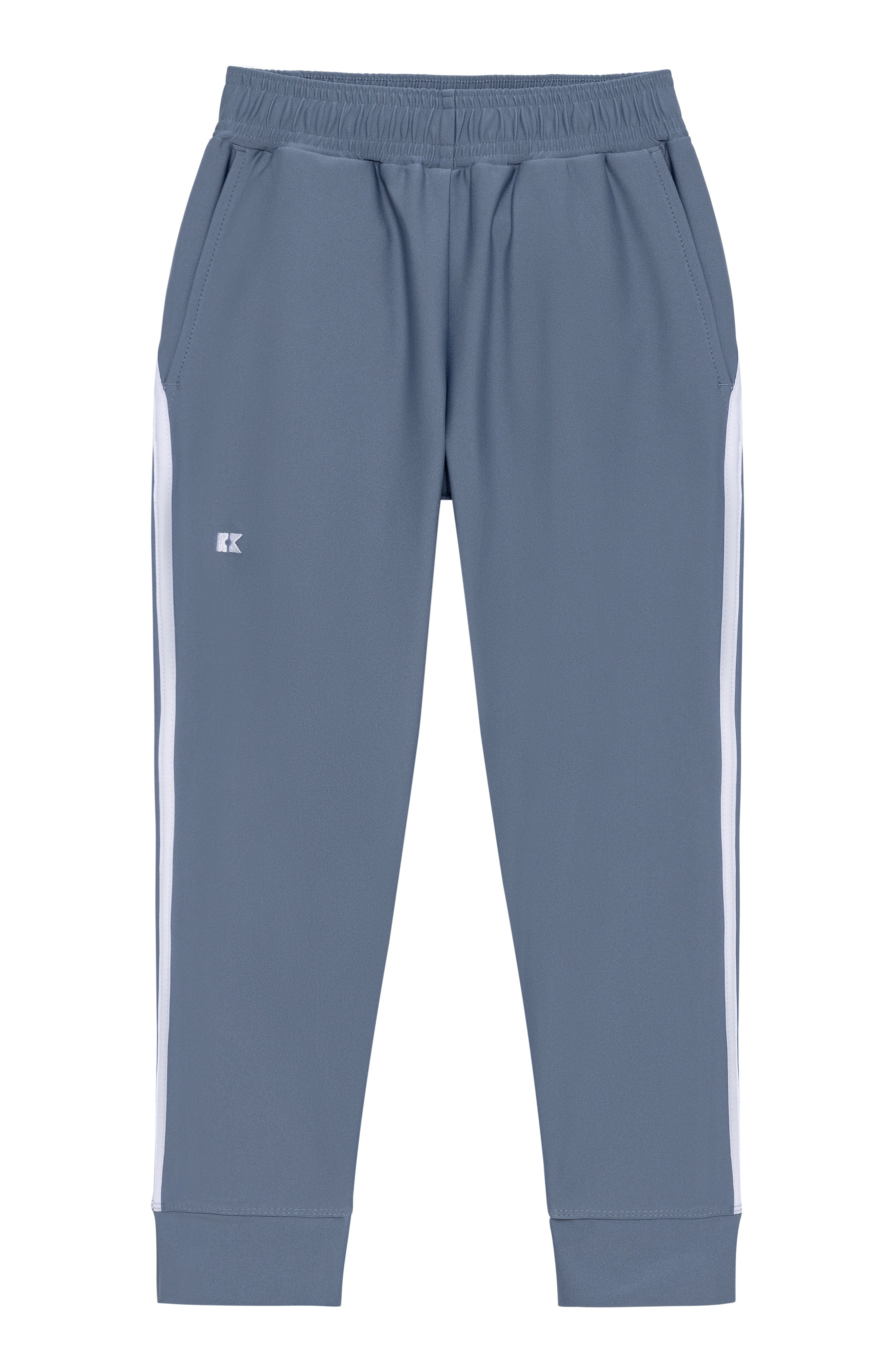 Retro Warm-Up Joggers in Slate