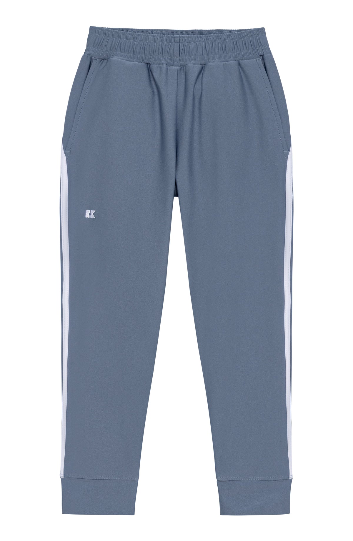 Retro Warm-Up Joggers in Slate