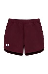 Super Shorts in Maroon