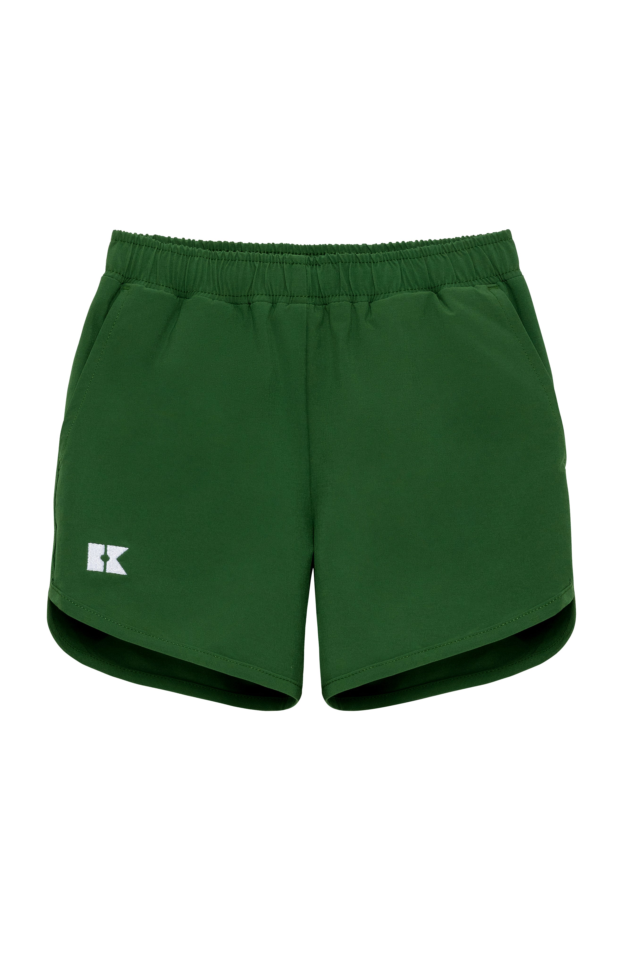 Super Shorts in Dark Green