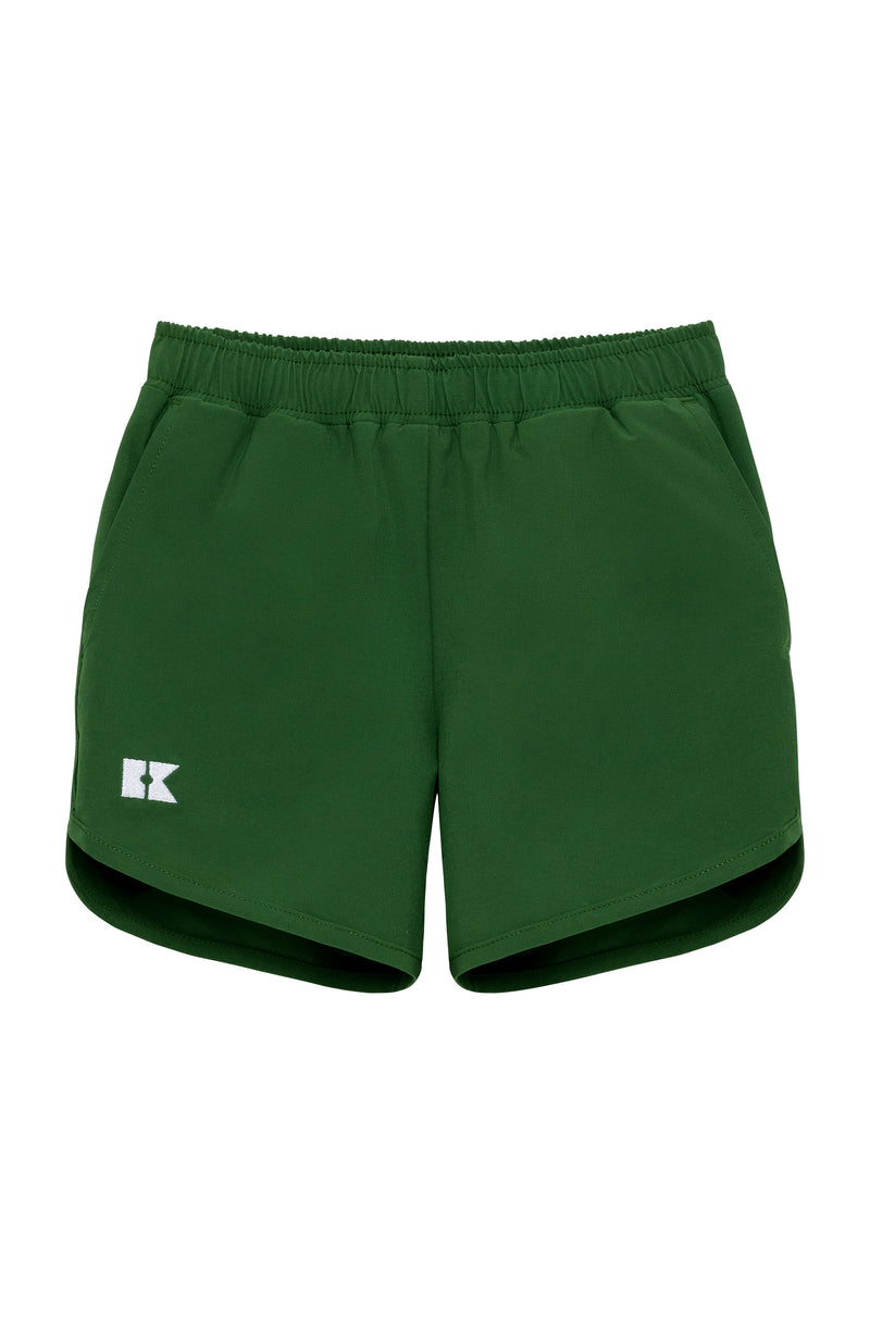 Super Shorts in Dark Green
