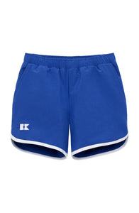 Retro Super Short in Royal Blue with White Piping