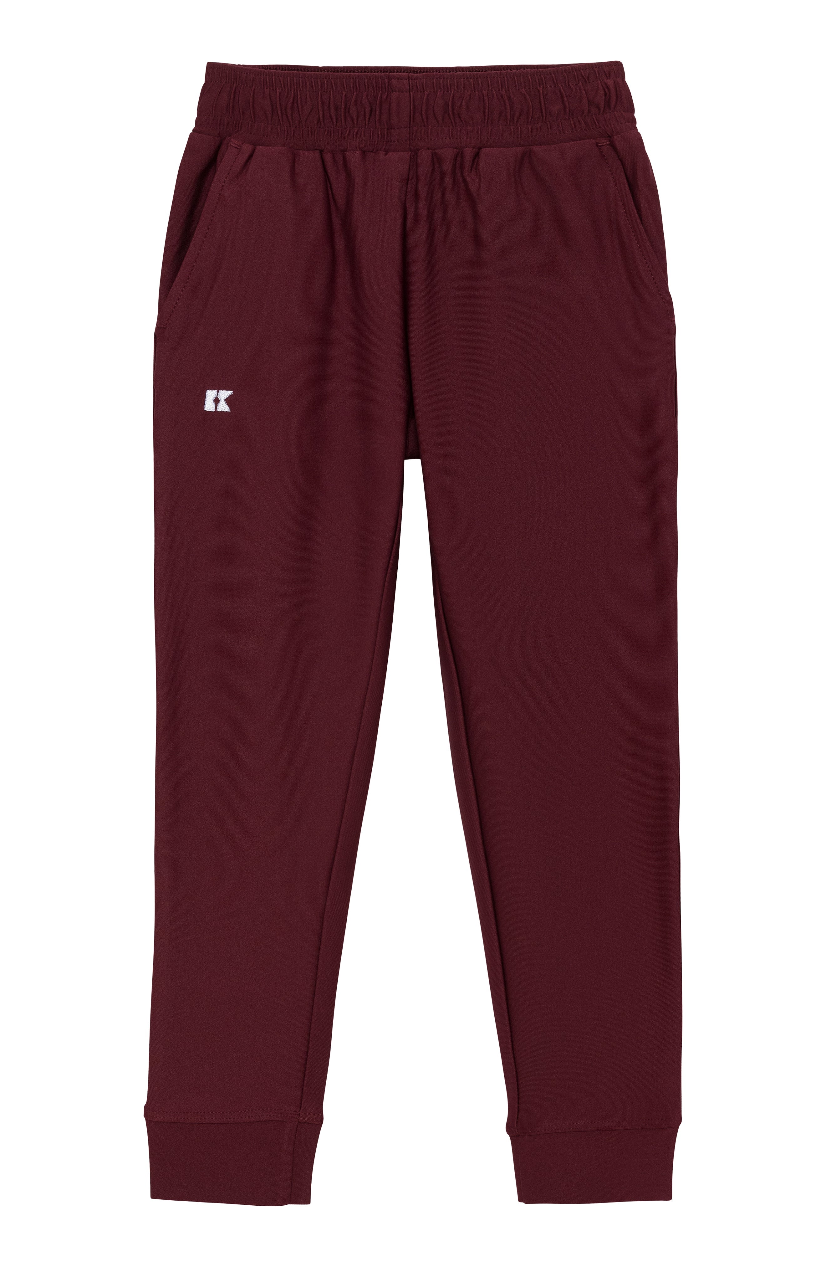 Warm-Up Joggers in Maroon