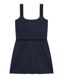 Court Stretch Dress in Midnight