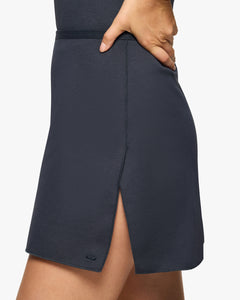 Court Stretch Dress in Midnight