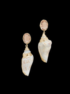 Cove Earrings in Natural