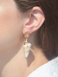 Cove Earrings in Natural