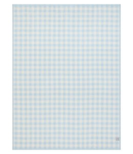 Cozy Gingham Sky Blanket