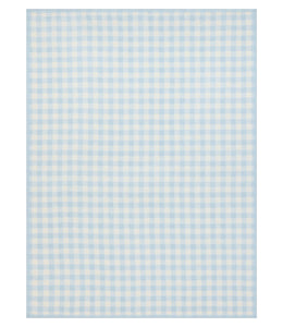 Cozy Gingham Sky Blanket