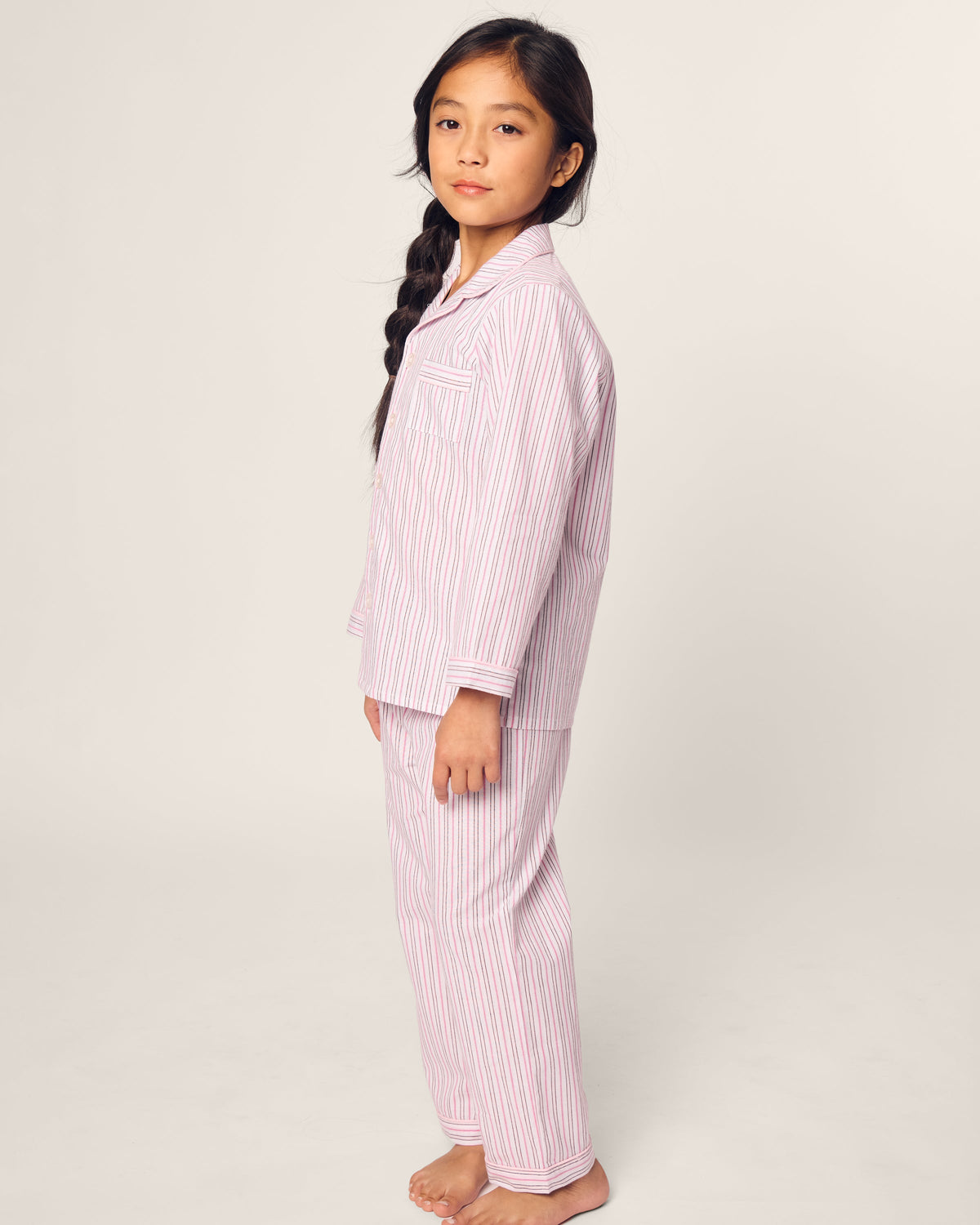 Kid’s Twill Pajama in Blush Boulevard