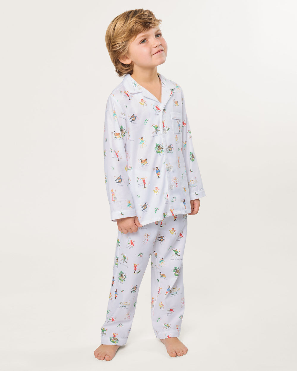 Kid’s Twill Pajama Set in 12 Days of Christmas