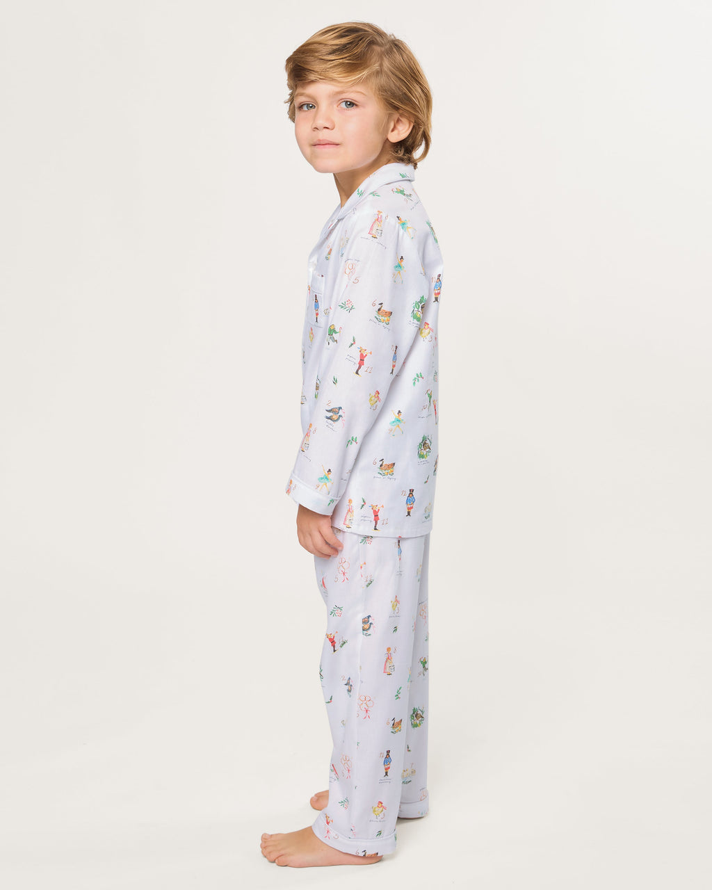 Kid’s Twill Pajama Set in 12 Days of Christmas